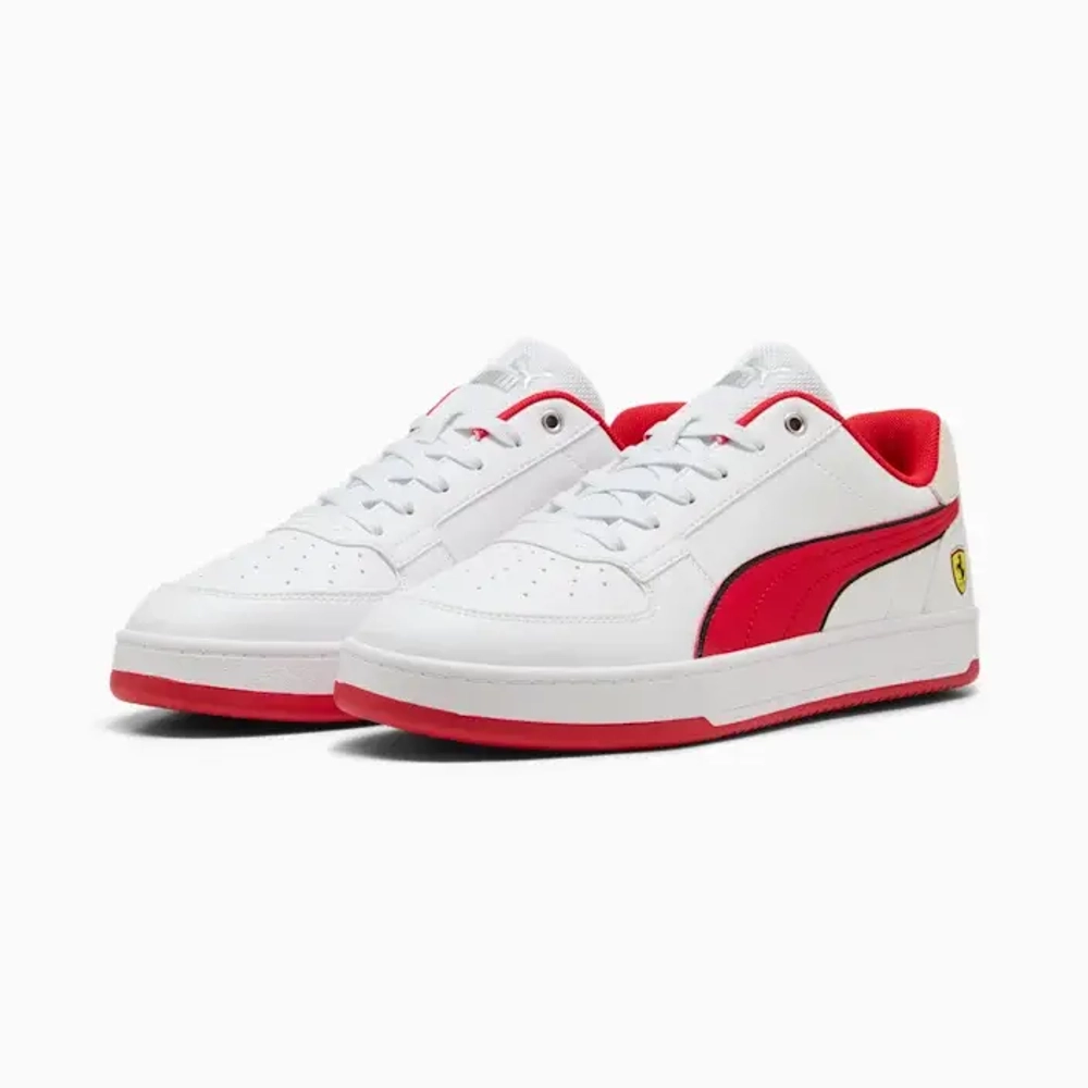 PUMA X SCUDERIA FERRARI КРОССОВКИ УНИСЕКС CAVEN 2.0, БЕЛЫЙ