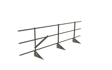 Кровельное ограждение Fachmann KO/SK/800-3-3000 Фальцевый крепеж RAL