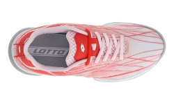 Женские теннисные кроссовки Lotto Mirage 300 SPD W - pink cherry/all white/red poppy