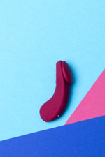 Бесшумный вибромассажер в трусики Satisfyer Sexy Secret 10 режимов красный
