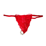 Лубрикант с клубничным ароматом и эротическое белье "BRAZILIAN PANTY", intt (50 мл)