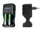 З/У для аккумуляторов GoPower Basic 250 Ni-MH/Ni-Cd 4 слота (1/20/40)