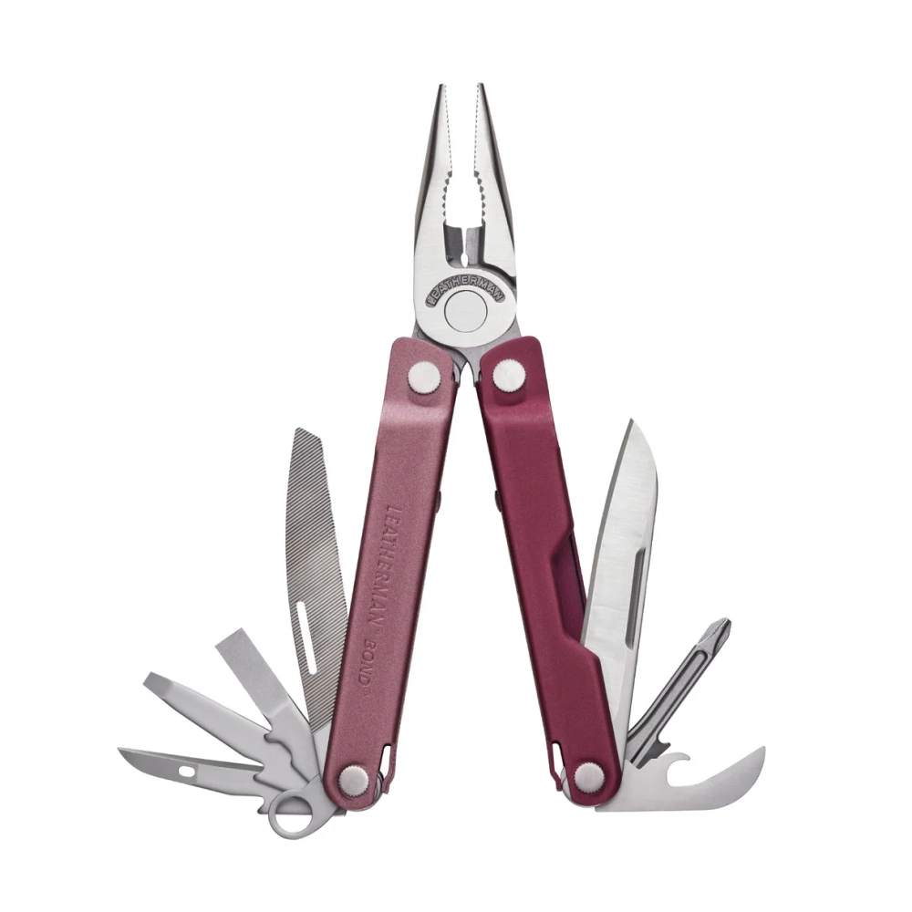 Мультитул LEATHERMAN Bond Heathered Cranberry (нейлоновый чехол) 833311