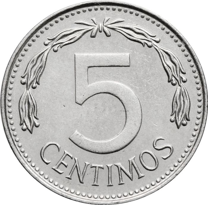 5 сентимо 1983 Венесуэла