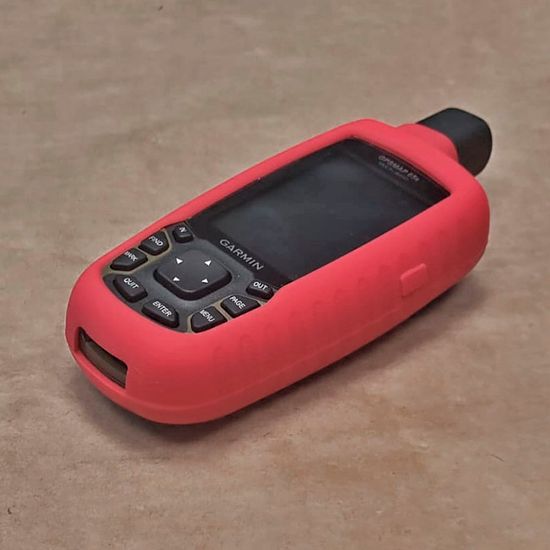 Чехол для Garmin GPSMAP 65/64/62 силикон (Красный)