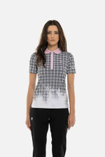 Женское поло Hydrogen PAINTED TARTAN TECH POLO (GL1003)
