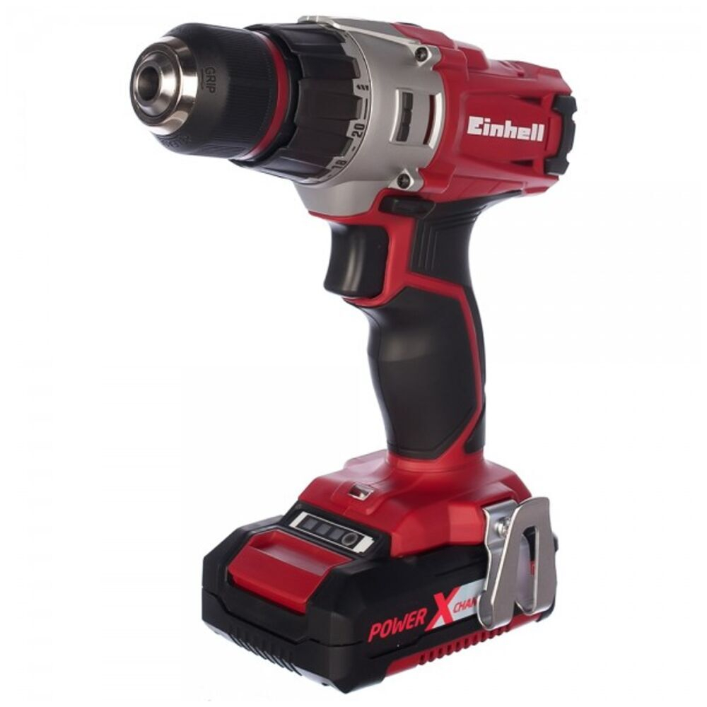 Дрель аккумуляторная Einhell PXC TE-CD 18/2 Li kit (2x1,5Aч) 4513830