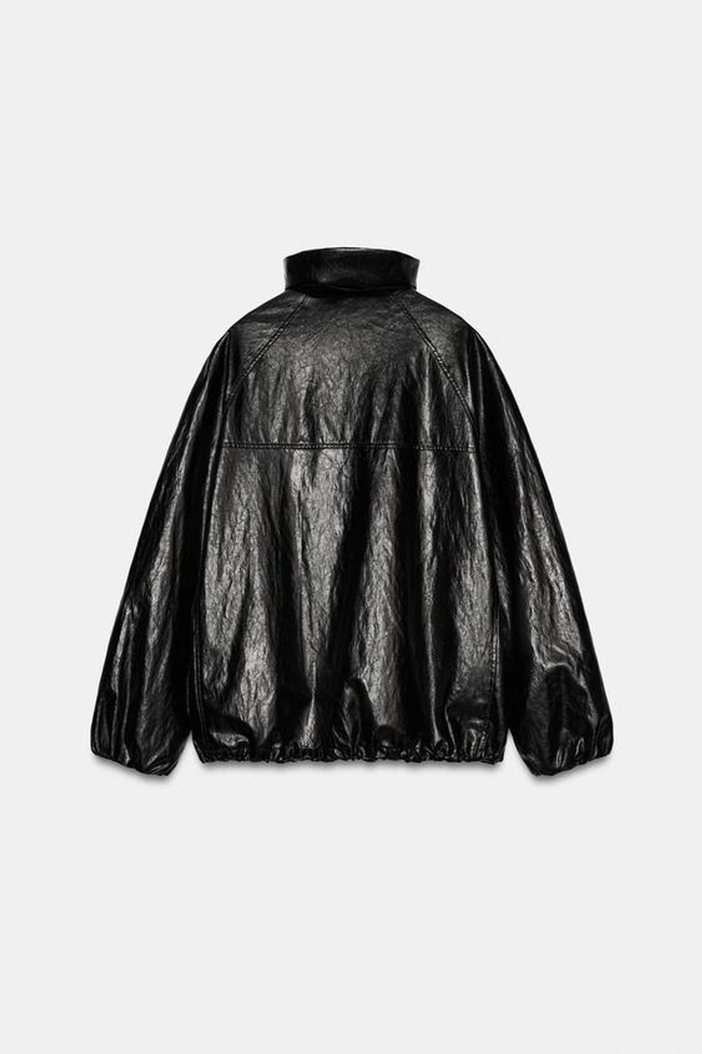 ZARA КУРТКА-БОМБЕР — ZW COLLECTION, ЧЕРНЫЙ
