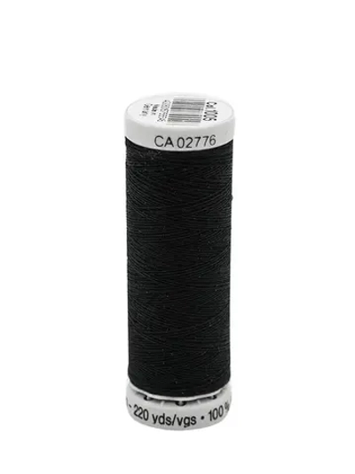 Gutermann Нить нижняя для машинной вышивки 200м 100% полиэст. (№1005) черного цвета