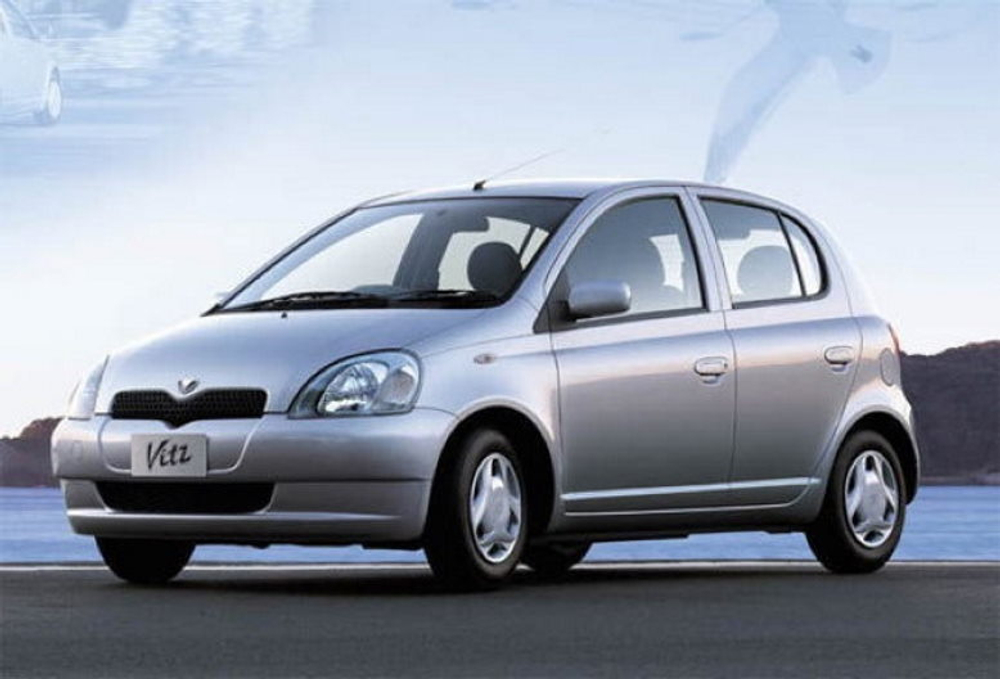 Порог левый Toyota Yaris, Vitz (Platz) 1999-2005 (Polcar)