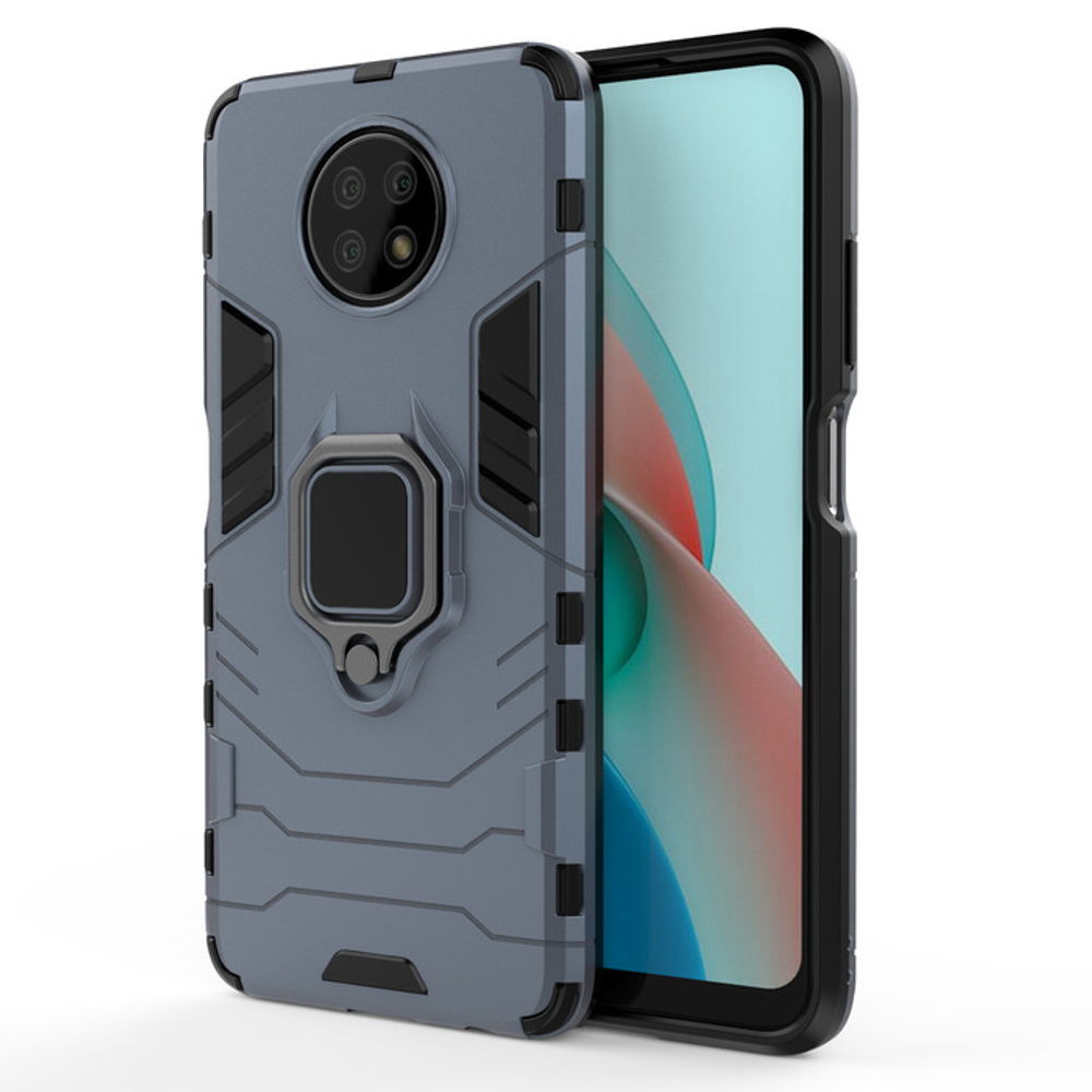 Противоударный чехол с кольцом Panther Case для Xiaomi Redmi Note 9 5G