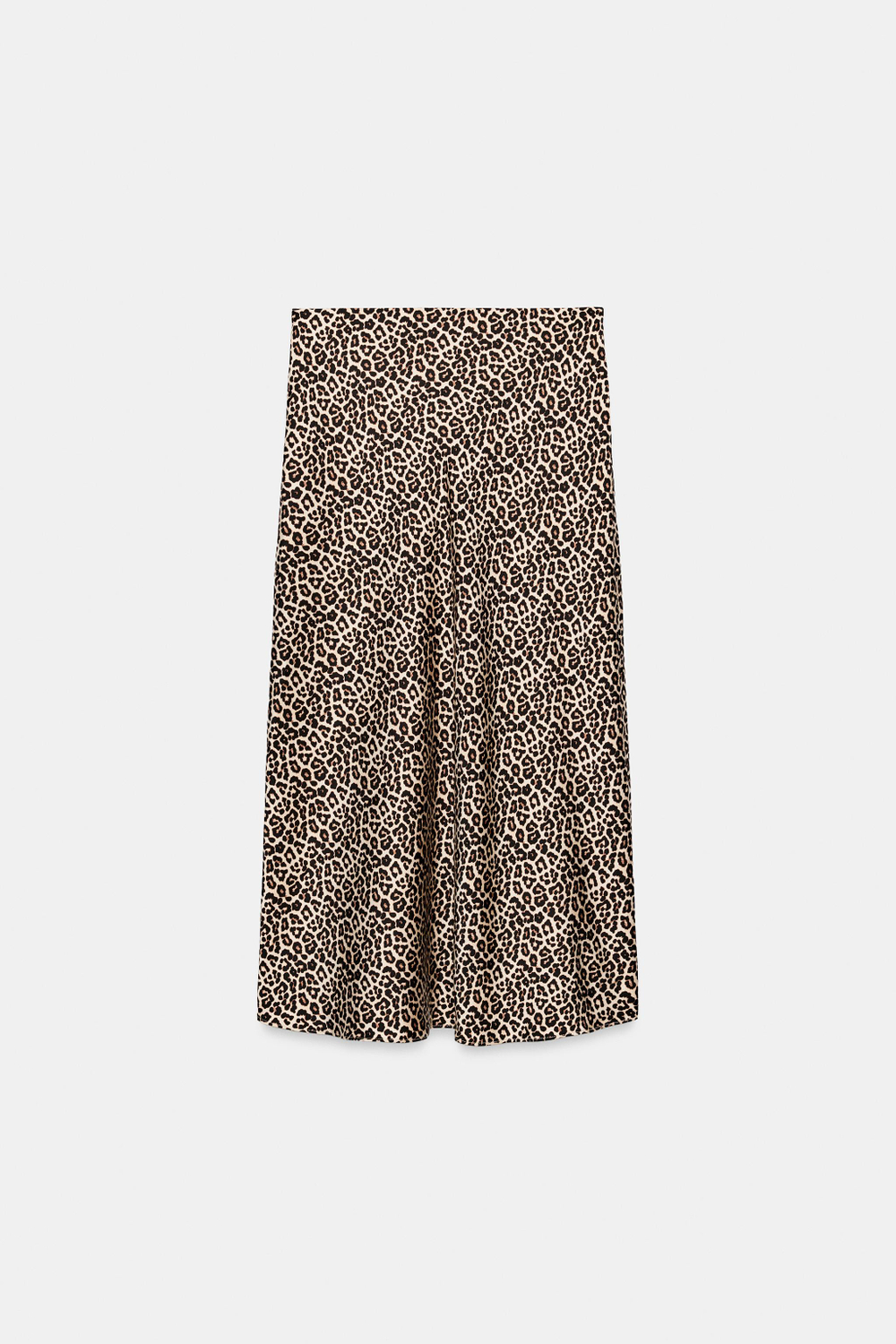 АТЛАСНАЯ ЮБКА МИДИ В ГОРОШЕК — ZARA