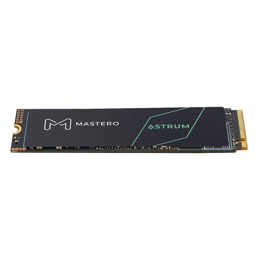 SSD Mastero ASTRUM 1Тб, M.2 2280, NVMe, Retail, TLC, PCIe4.0, Чтение:7000мб/с, Запись:6500мб/с (MST-AST-SSD-M2-1TB)