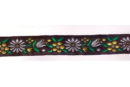 Тесьма жаккард, с1852, рис.8924, ш. 2,2 см