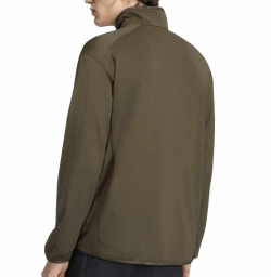 Мужская теннисная кофта Adidas Terrex Multi Climawarm Half Zip Tech - brown oxide