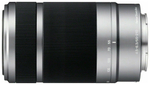 Объектив Sony 55-210mm f/4.5-6.3 E (SEL-55210), серебристый.
