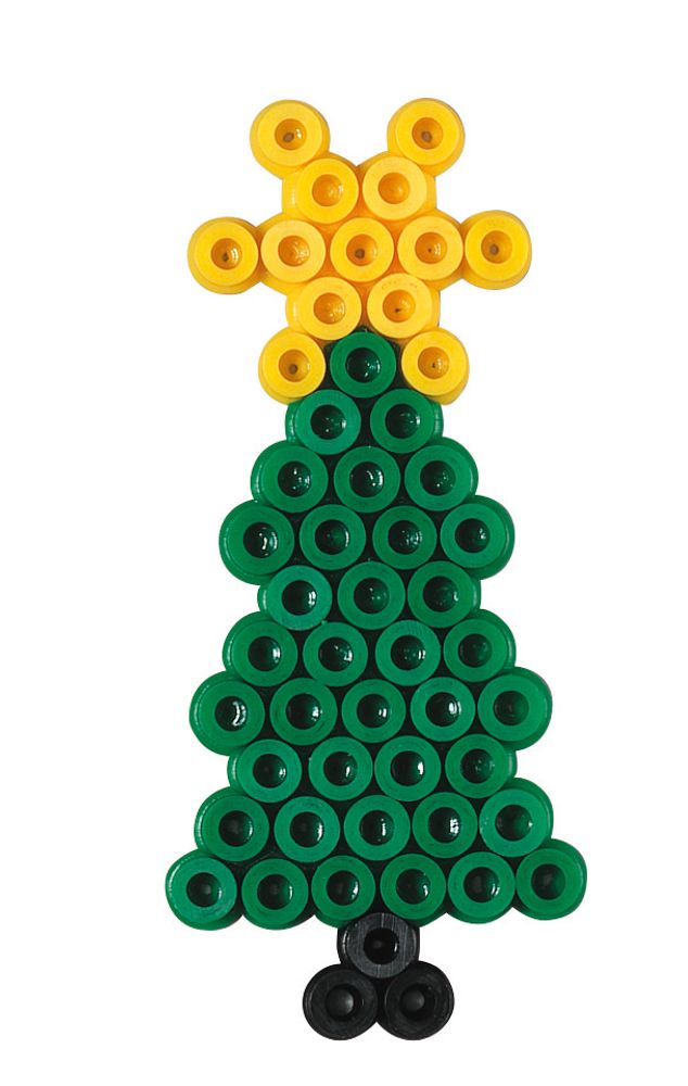 Hama Набор термомозаики MIDI Новый год, 1100 шт + основа (4202)