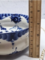 Салатники набор 3 штуки Гжель