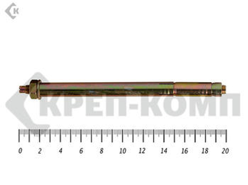 Анкер двойного распирания м10 14х200 (5шт)