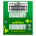 Legendary Foods, протеиновые чипсы, халапеньо и чеддер, 7 пачек по 34 г (1,2 унции)