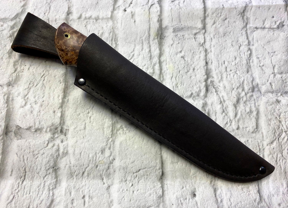 Нож Варан, Bohler N690, карельская береза