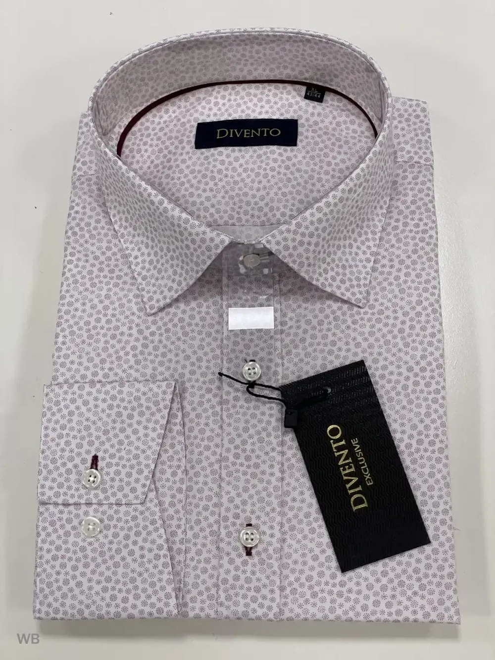 Рубашка на высокий рост LONG SLIM FIT с длинным рукавом