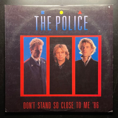 The Police ‎– Don't Stand So Close To Me '86 (США 1986г.) 12", 45 RPM