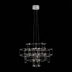 SL798.103.64 Люстра подвесная ST-Luce Хром/Хром LED 64*0,2W 3200K