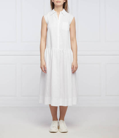 льняное платье getto Max Mara Leisure - белый(32210626600)