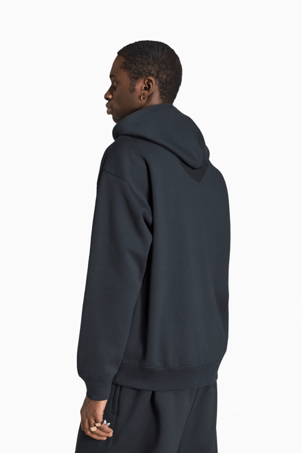 Кофта adidas Originals Trefoil Essentials Loose Full-Zip - черный