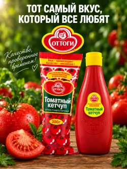 Томатный кетчуп корейский Оттоги 300 г