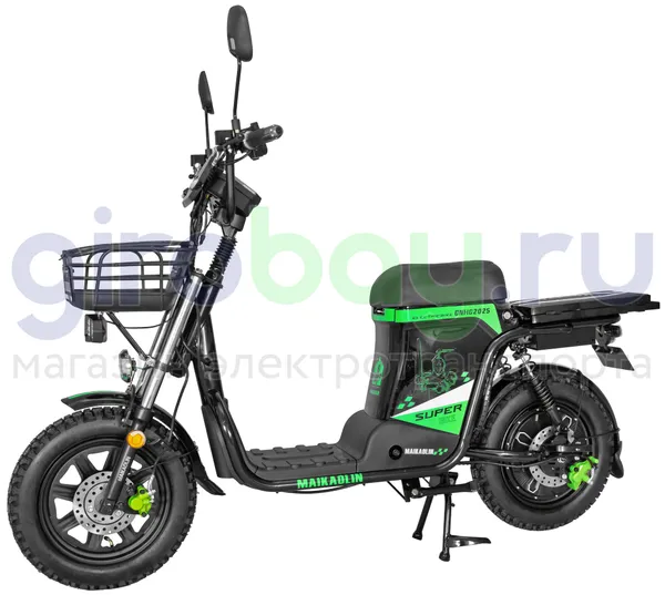 Электроскутер MAIKAOLIN Monster H10 Super 1200W (60V/70Ah) фото №1