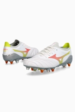 Бутсы Mizuno Morelia Neo V Beta Elite Mix - серебряный
