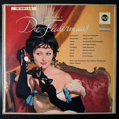 Штраус - Летучая мышь 2LP (Германия 1978г.)