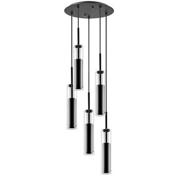 Подвесной светильник 756057 черный матовый Cilino Lightstar