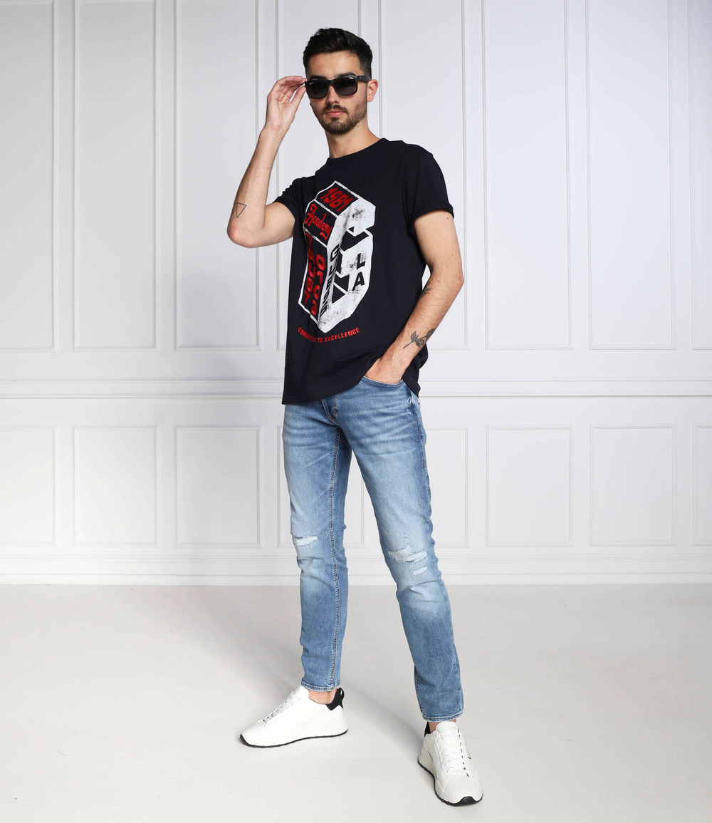 футболка conley GUESS - темно-синий(M2YI25 K8FQ1)