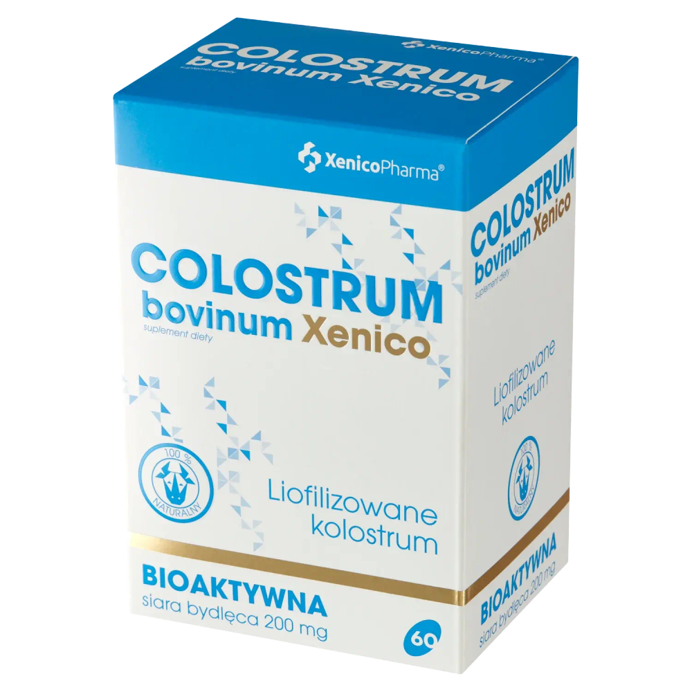 Диетическая добавка Colostrum bovinum Xenico, 60 капсул