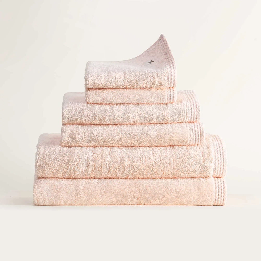 Полотенце из органического хлопка Pure Cotton 30х35 персиковый