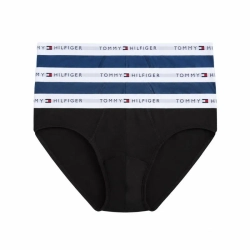 Мужские спортивные боксеры Tommy Hilfiger Stretch Cotton Brief 3P - carbon navy