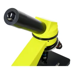 Микроскоп Levenhuk Rainbow 2L Lime\Лайм - окуляр крупным планом