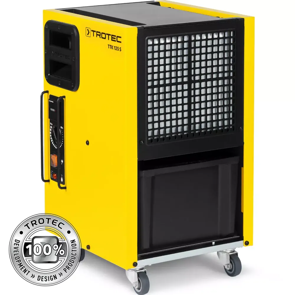 Осушитель воздуха TROTEC TTK 125 S мобильный - [до 32 л. за сутки / для S≈120 м²]