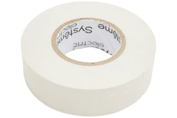 Изолента Systeme Electric ПВХ 0,13*19*20 белая 39226