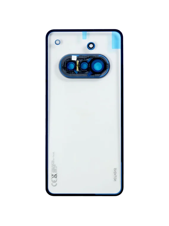 Задняя крышка для Nothing Phone (3a) со стеклом камеры, синяя (Blue)