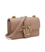 Кожаная сумка через плечо LOVE ONE MINI Pinko - коричневый(100059 A0F1)