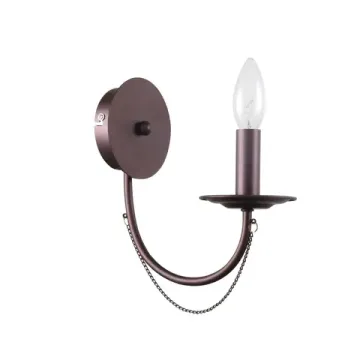 Бра 1*E14 2590-1W кофейный Plini Favourite