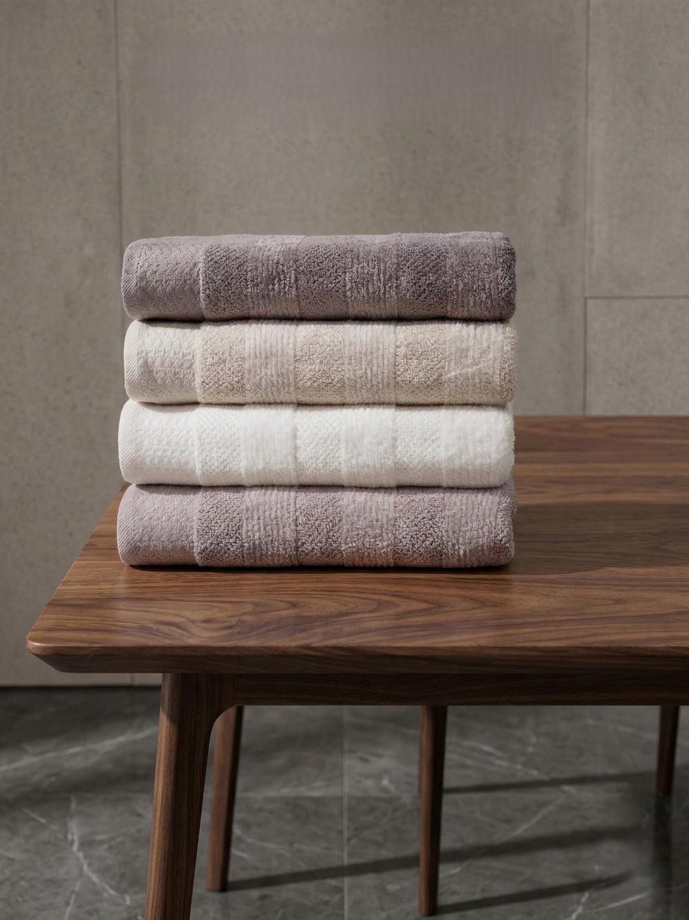 PUPİLLA COLLECTİON Набор Полотенец LIFE 50*90 4пр. 100% Хлопок