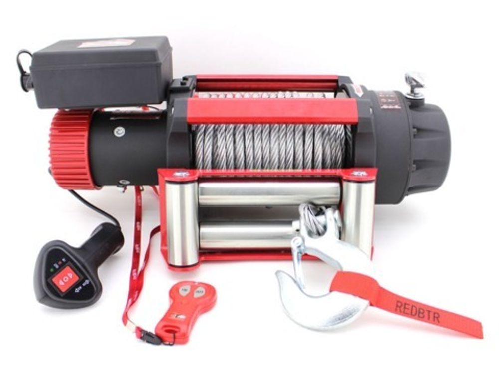 Лебёдка электрическая redBTR серия SOS 17,0 (12v) Лебёдка электрическая redBTR серия SOS 17,0 (12v)