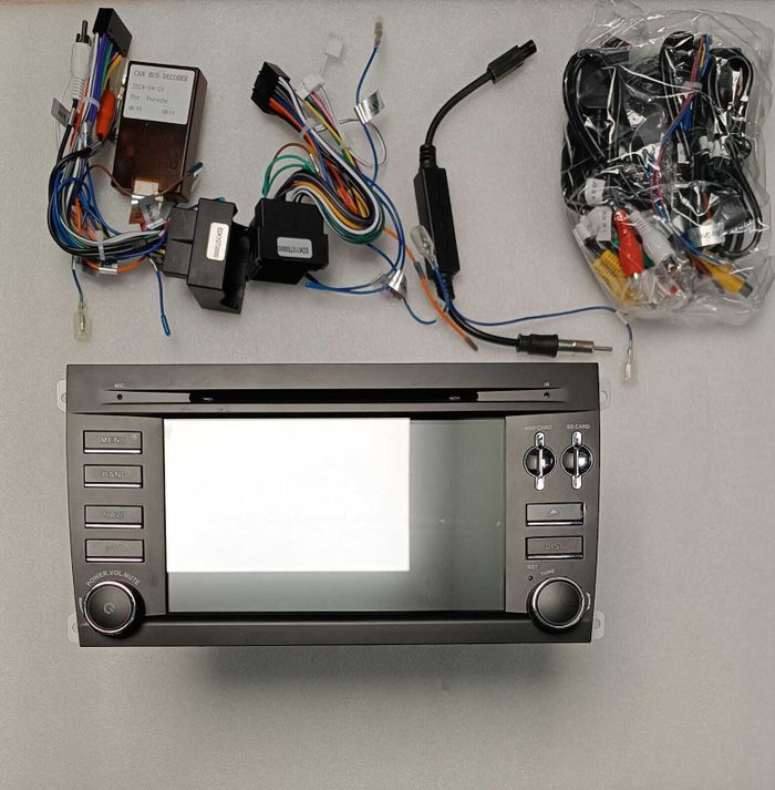Магнитола для Porsche Cayenne 955/957 2002-2009 - Kuberg MKD-7015-S10 Android 12, Быстрая, CarPlay, 4G SIM-слот