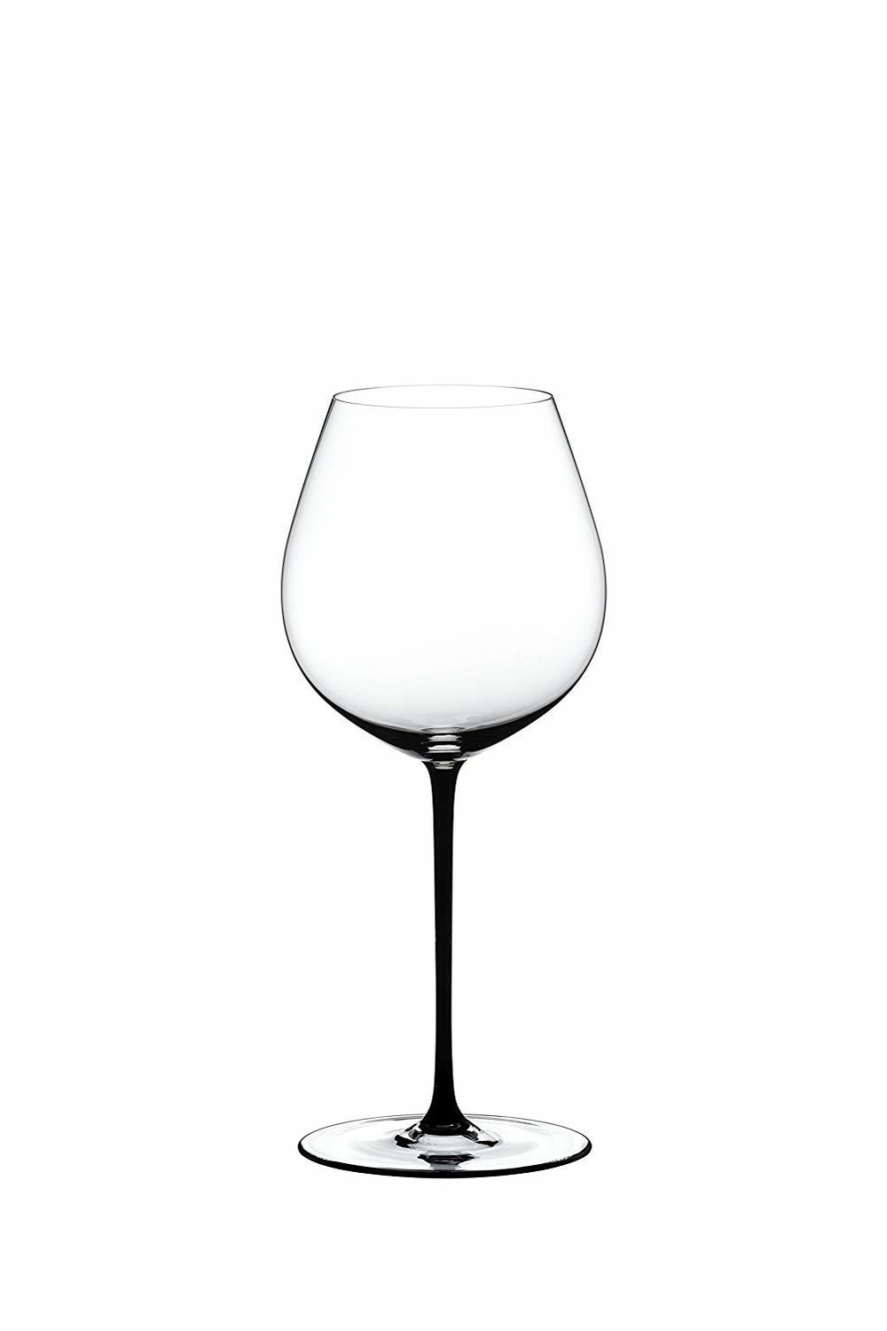 Бокал для красного вина с черной ножкой 705мл Riedel Fatto a Mano Old World Pinot Noir