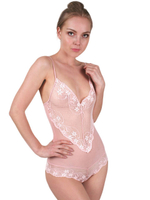 Боди из сетки и кружева Doreanse Avantgarde (Размер: XL) (Цвет: бирюзовый)